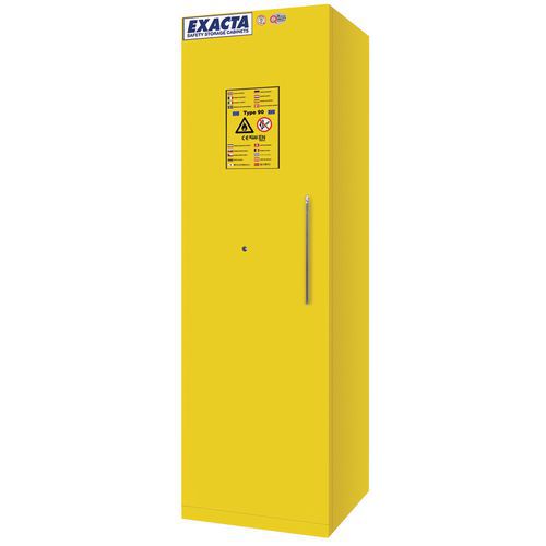Armário de segurança antifogo durante 90 min – amarelo