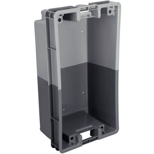 Caixa empilhável de grande formato – Bicolor – 620 a 890 mm de comprimento – 60 a 75 L