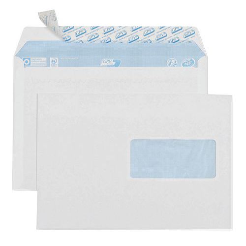 Envelope branco de 80 g – caixa de 500