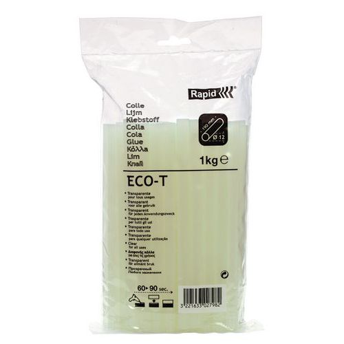 Cola de 1 kg – ECO-T – transparente – Rapid