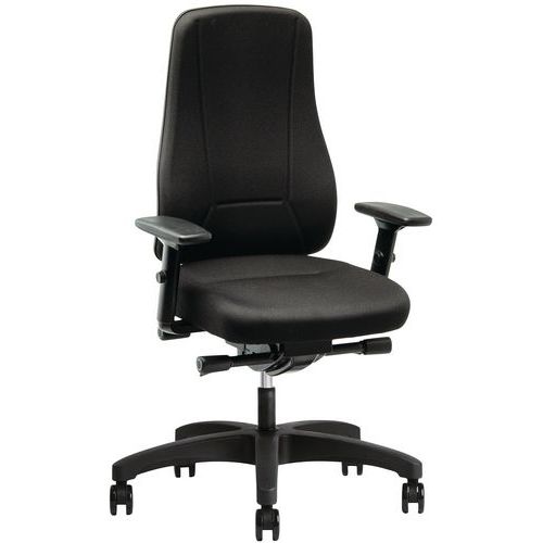 Cadeira de escritório giratória com espaldar alto Younico - 2456