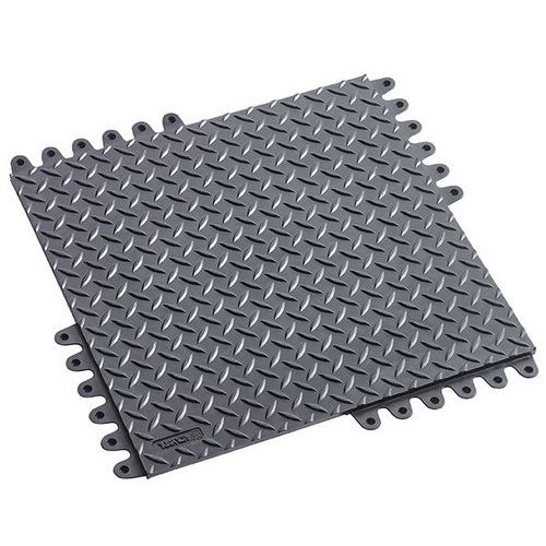 Placa antifadiga industrial modulável 573 De-Flex™ -– Borracha ESD – Notrax