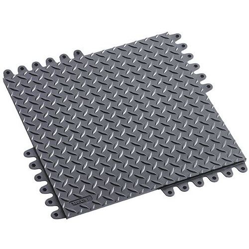Placa antifadiga industrial modular 570 De-Flex™ – Nitrilo – Notrax