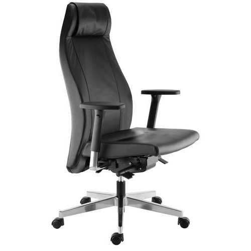 Cadeira de escritório ergonómica GO, para uma utilização contínua