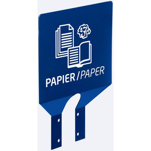 Placa de separação de papel para fixação em poste_Rossignol Pro