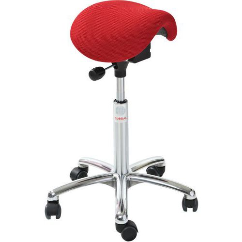 Banco Mini Easy - Tecido - Alto - Global Professional Seating Banco Mini Easy - Tecido - Alto - Global Professional Seating