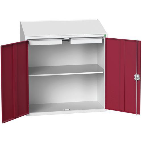 Armário de estante Verso portas de batente 1050x550x1130mm -Bott Armário de estante Verso portas de batente 1050x550x1130mm -Bott