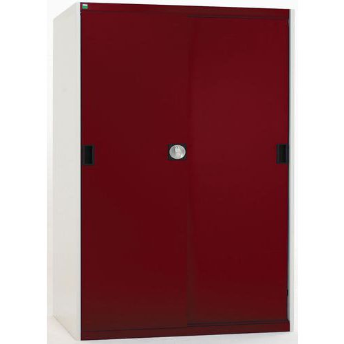 Armário pesado com portas corrediças Cubio 1300x525x1600 mm – Bott