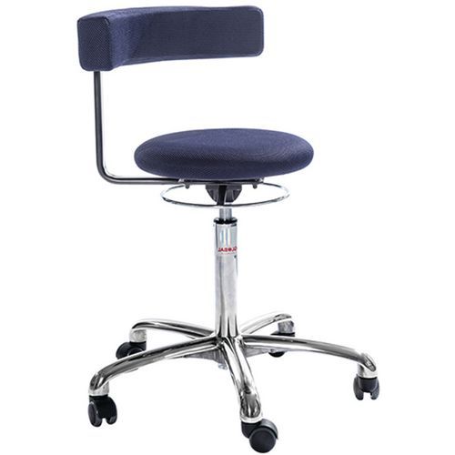 Cadeira Saturn Alu610 - Tecido - MeiaAlt. - Global Professional Seating