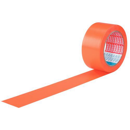 Fita adesiva em PVC para reboco – 4843 – tesa – laranja