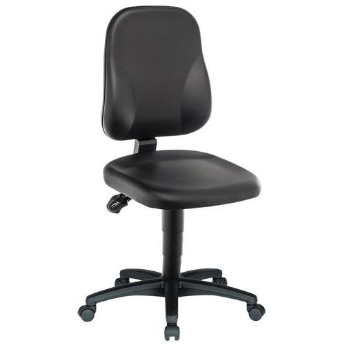 Cadeira de oficina ergonómica Multitalent em vinil Cadeira de oficina ergonómica Multitalent em vinil