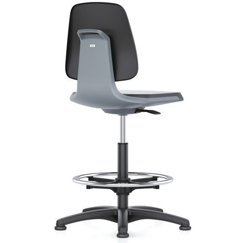 Cadeira de oficina Labsit Supertec com apoio para os pés – Bimos