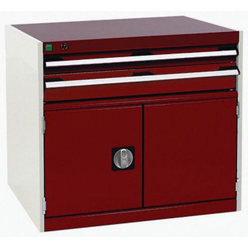 Armário de oficina Cubio S SL-877-3 com gavetas - Bott