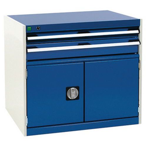 Armário de oficina Cubio S SL-877-3 com gavetas - Bott