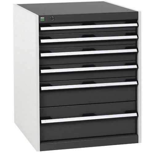 Armário de oficina Cubio SL-658-6.1 com gavetas - Bott