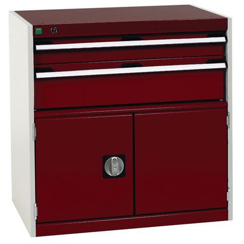 Armário de oficina com gavetas Bott SL-85 - Altura 80 cm