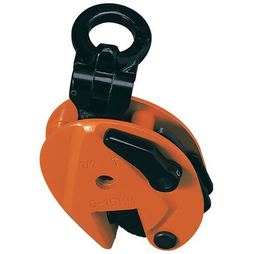 Pinça de elevação vertical – capacidade de 500 kg a 3000 kg
