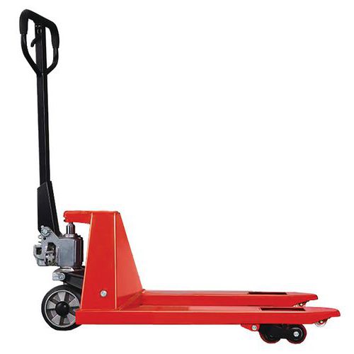 Porta-paletes manual curto premium – capacidade 2500 kg