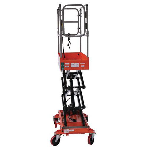 Plataforma elevatória semielétrica