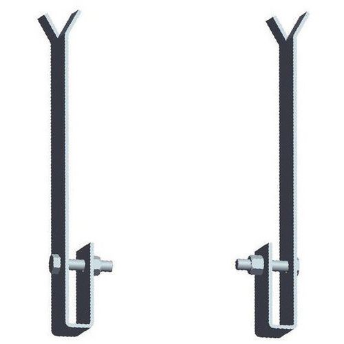 Patilhas de ancoragem para escada com guarda-corpo – Tubesca Patilhas de ancoragem para escada com guarda-corpo – Tubesca