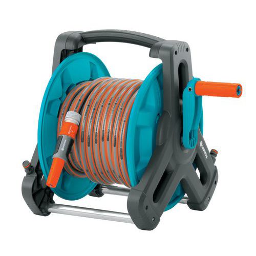 Desenrolador portátil e de parede - Punho ergonómico - Equipado Desenrolador portátil e de parede - Punho ergonómico - Equipado