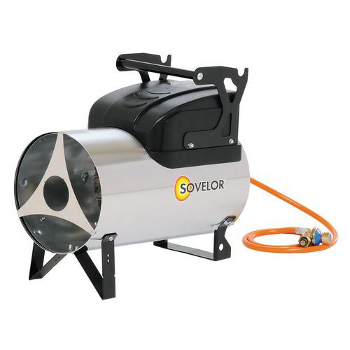 Aquecedor de ar pulsado portátil – gás propano e ignição manual – MG 180 e MG 310 – Sovelor
