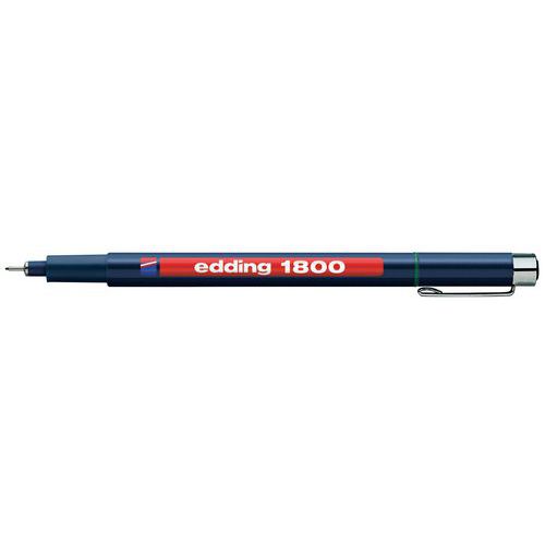 Caneta de feltro com tampa Edding 1800