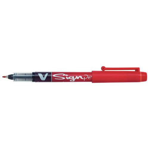 Caneta de feltro com tampa Pilot V-Sign