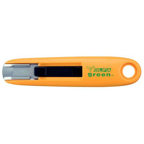 Faca de segurança SK7 green - Largura da lâmina 12 mmv