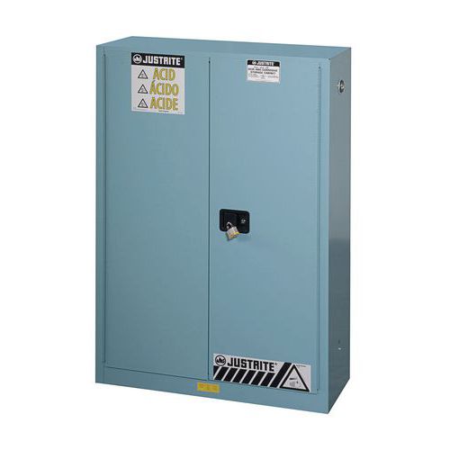 Armário de segurança para produtos corrosivos - Capacidade de armazenamento 170 L
