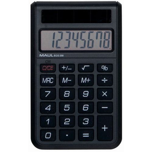 Calculadora de bolso ECO 250 – 8 teclas – Maul