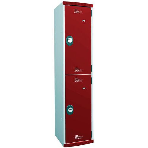 Cacifo multicompartimentos com cabides Seamline Optimum – Com base – Acial