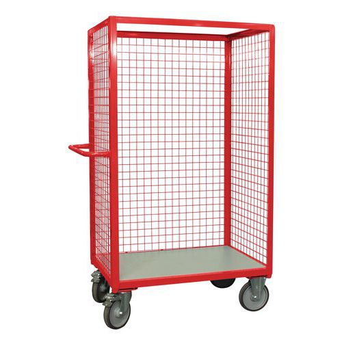 Carro alto gradeado – 3 lados – capacidade de 500 kg – FIMM Carro alto gradeado – 3 lados – capacidade de 500 kg – FIMM