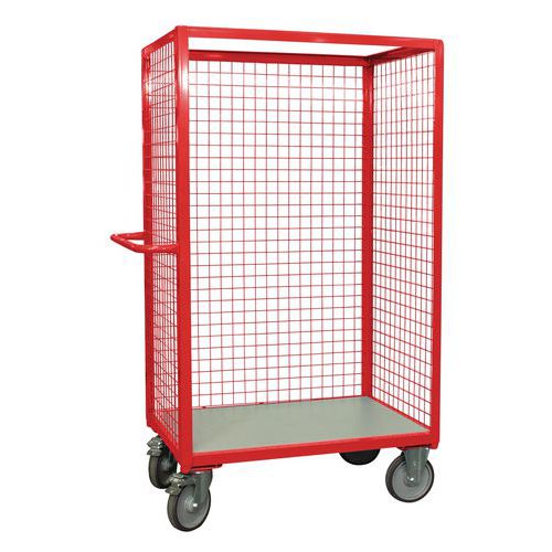 Carro alto gradeado – 3 lados – capacidade de 500 kg – FIMM