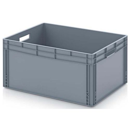 Caixa de paredes e fundo integrais – cinzenta – 10 L a 175 L