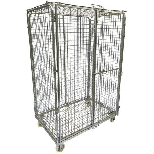 Contentor móvel Maxi de segurança – capacidade de 600 kg – Manutan Contentor móvel Maxi de segurança – capacidade de 600 kg – Manutan
