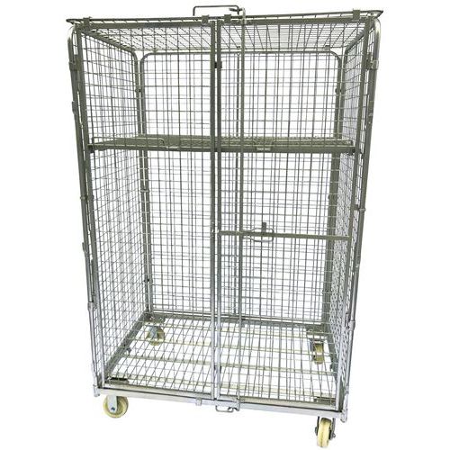 Contentor móvel Maxi de segurança – capacidade de 600 kg – Manutan