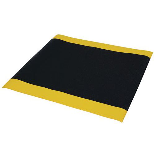 Tapete antifadiga ergonómico – superfície granulosa – por metro linear – Manutan Expert