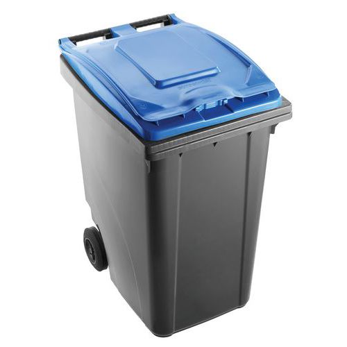 Caixote de lixo bicolor – 360 L – Mobil Plastic