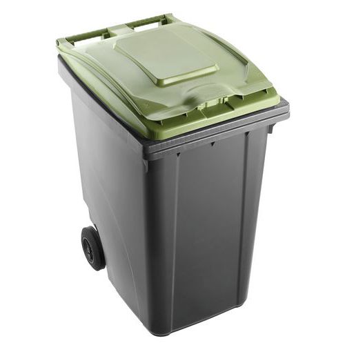Caixote de lixo bicolor – 360 L – Mobil Plastic Caixote de lixo bicolor – 360 L – Mobil Plastic