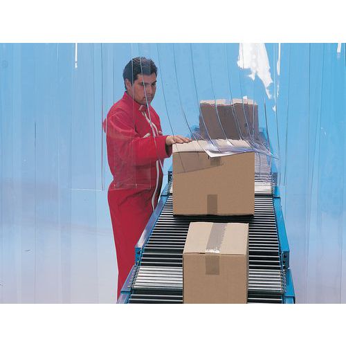 Kit de porta flexível de lamelas standard - Largura 200 mm
