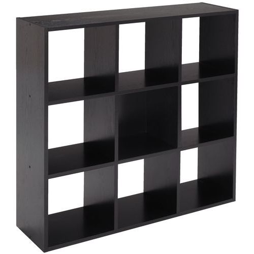 Móvel de arrumação Maxicube com 3/6/9 compartimentos – preto – Artarredi Móvel de arrumação Maxicube com 3/6/9 compartimentos – preto – Artarredi
