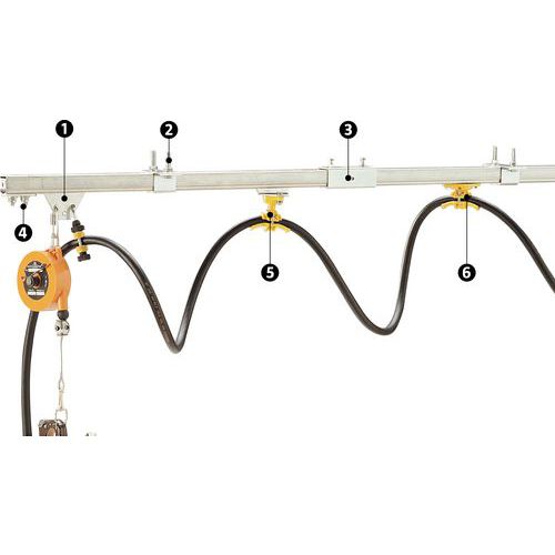 Monocarril para diferencial elétrico – Capacidade de 50 kg