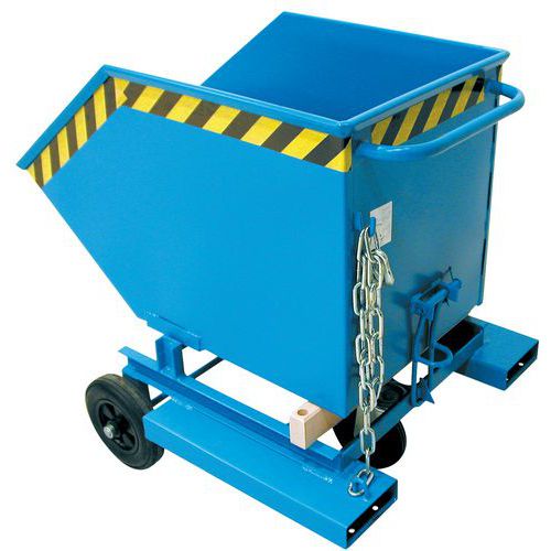 Contentor basculante SKW - Com entradas de garfos
