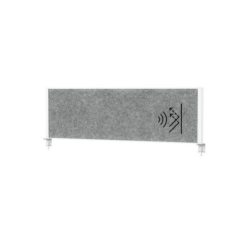 Divisória de secretária acústica Connecto 160x50 – Maul