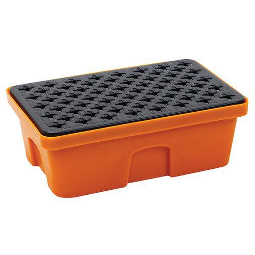 Caixa de retenção para laboratório - 40 L - Manutan Expert Caixa de retenção para laboratório - 40 L - Manutan Expert
