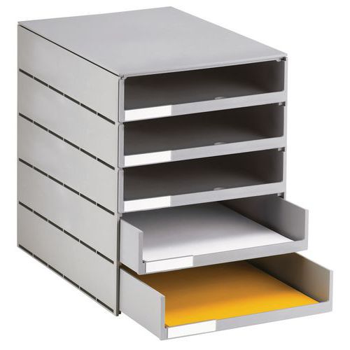 Módulo de arquivo – 5 gavetas – Styroval pro eco Módulo de arquivo – 5 gavetas – Styroval pro eco