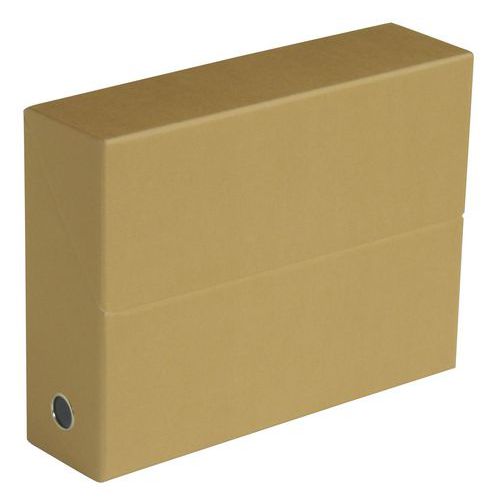 Caixa de arquivo em cartão – lombada 9 cm larg. – Elba Caixa de arquivo em cartão – lombada 9 cm larg. – Elba