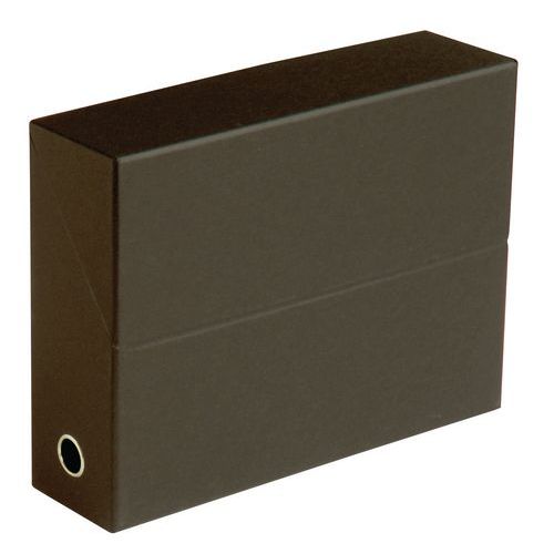 Caixa de arquivo em cartão – lombada 9 cm larg. – Elba