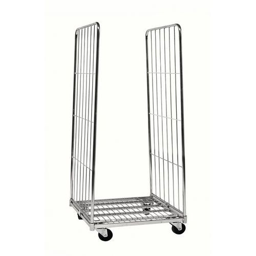 Contentor móvel com 2 lados – Capacidade de 400 kg